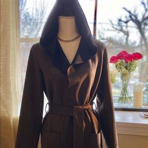 Zara Suede Trench Coat